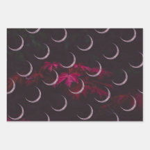 Herfst leest driedubbel papier voor het verpakken 