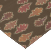 Herfst lekt met gloed op aangepaste kleuren tafelkleed (Gekanteld)