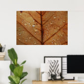 Herfst Lijstafdruk Poster (Thuiskantoor)