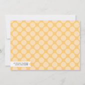 Herfst Little Pumpkin Photo Birth Announding Aankondiging (Achterkant)