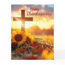 Herfst Loof Thanksgiving Vouwbare Wenskaart