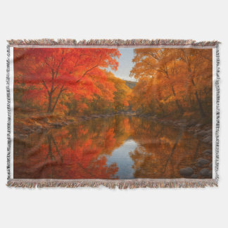 Herfst Lost Maples Worpdeken - Herfstloof  Deken