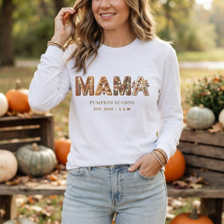 Herfst Mama Sweatshirt, Herfst Mama Coquette Shirt