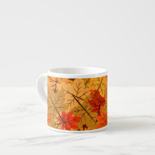 Herfst Maple Leaves Espresso Kop