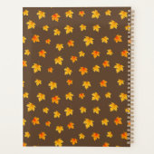 Herfst Maple Leaves Planner (Achterkant)