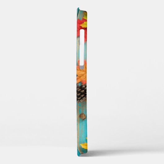 Herfst Maple: Pinecone Natuur Lijst. Case-Mate iPhone Case (Achterkant / Links)