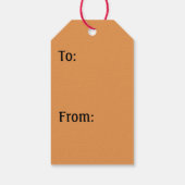 Herfst Maple Trees Autumn Natuur Fotografie Cadeaulabel (Achterkant)