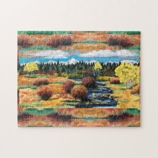 Herfst Meadow Puzzle Goodluck Legpuzzel
