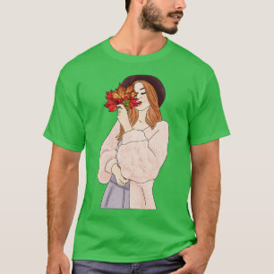 Herfst meisje 1 t-shirt