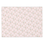 Herfst Meisje Baby shower Roze Schattigee Olifant Tafelkleed (Voorkant (Horizontaal))
