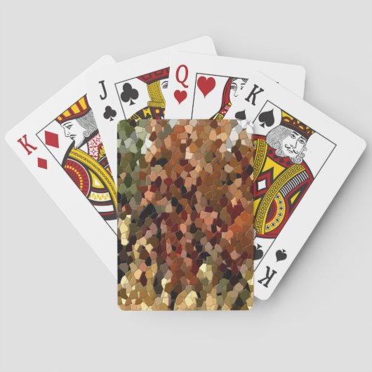 Herfst mengen..... pokerkaarten (Achterkant)