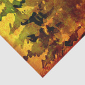 Herfst met grote Antler Buck-decoupage Tissuepapier (Detail)