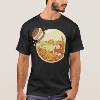 Herfst met kikkers t-shirt