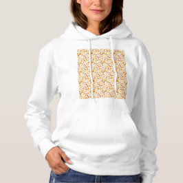 Herfst met pompoenen, bladeren: herfstelegantie hoodie