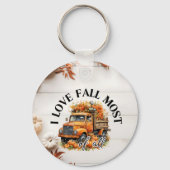 Herfst Mode Sleutelhanger (Voorkant)