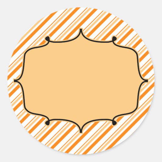 Herfst Monogramming Label (Voorkant)