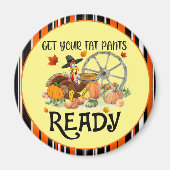 Herfst Mooi Modern Thanksgiving Collectie Magneet (Voorkant)