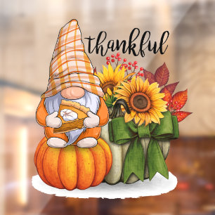 Herfst Mooi Populair Thanksgiving Collectie Raamsticker