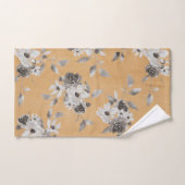 Herfst Mosterd Bloemen Badkamer Handdoek Set (Handdoek)