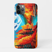 Herfst Mountain Lake Scene Case-Mate iPhone Case (Achterkant)