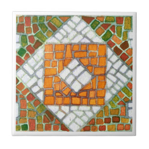 HERFST MOZAÏEK 4.25x4.25 Keramische Tegel Tegeltje
