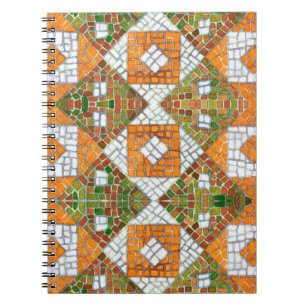 HERFST MOZAÏEK 6.5x8.75 Spiraal Notitieboek