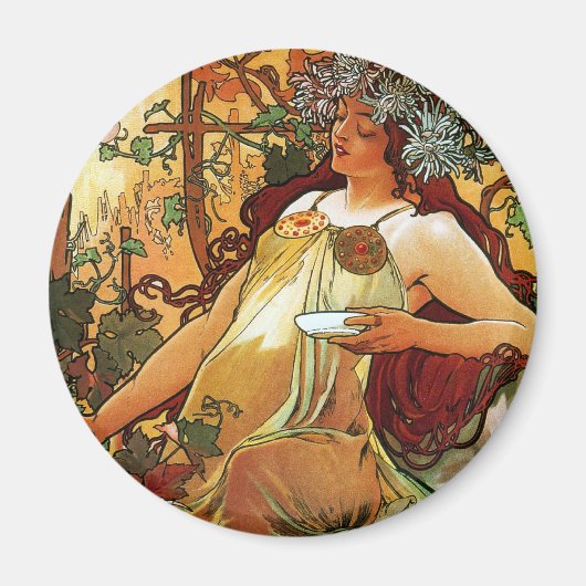 Herfst, Mucha Magneet (Voorkant)