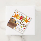 Herfst Muffin Gift Labels (In situ)
