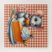 Herfst Muis Puzzel (Horizontaal)
