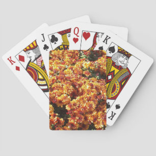 Herfst Mums Pokerkaarten