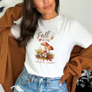 Herfst Mushroom Quote T-shirt