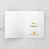 Herfst naar Christmas Folded Kaart – Candy Corn Tr (Binnen)