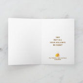 Herfst naar Christmas Folded Kaart – Candy Corn Tr (Binnen)