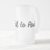 herfst naar rots matglas bierpul (Voorkant rechts)