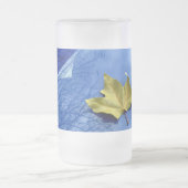 Herfst naar winter matglas bierpul (Center)