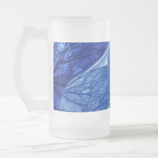 Herfst naar winter matglas bierpul (Links)