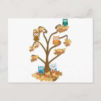 Herfst najaar briefkaart