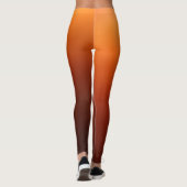 Herfst/najaar kleuren Leggings (Achterkant)