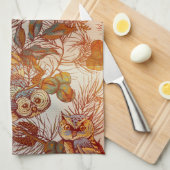  herfst najaar theedoek (Quarter Fold)