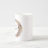 herfst najaar waterverf baard porselein kop (Voorkant)