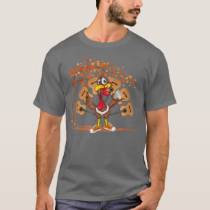 Herfst najaarsap van turkije t-shirt