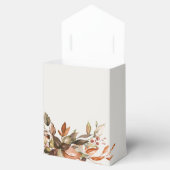 Herfst najaarsbladeren rustieke landelijke boho br bedankdoosjes (Geopend)