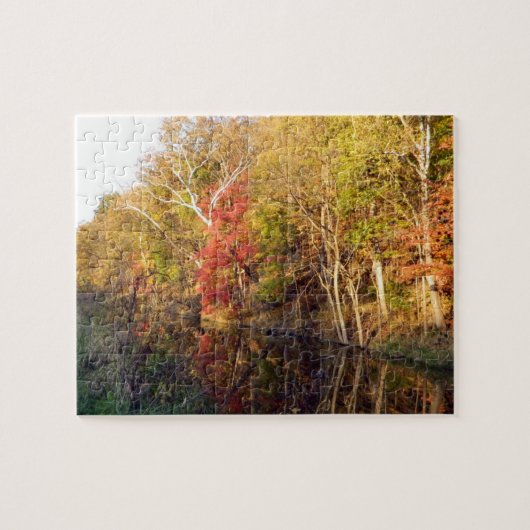 herfst namiddag legpuzzel (Horizontaal)