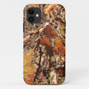 Herfst Natuur Foliage Camouflage schilderen iPhone 11 Hoesje