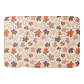 Herfst natuur, herfst esdoorn blad Thanksgiving da Badmat (Voorkant)