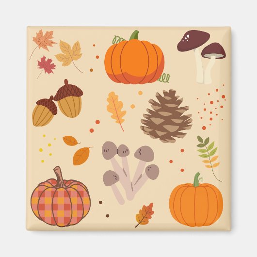 Herfst Natuur Magneet (Voorkant)