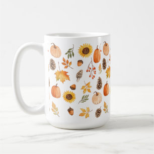 Herfst Natuur Mok, herfst Koffie , Herfst pompoen Koffiemok