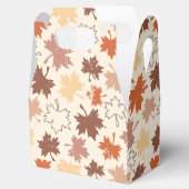 Herfst natuur ontwerp, herfst esdoornblad Thanksgi Bedankdoosjes (Geopend)