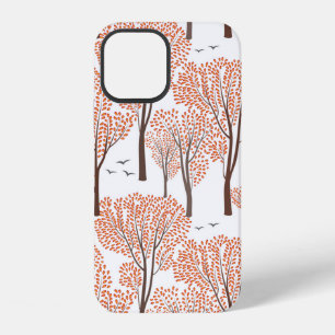 Herfst natuur wildlife naadloos patroon Herfst bom iPhone 12 Hoesje