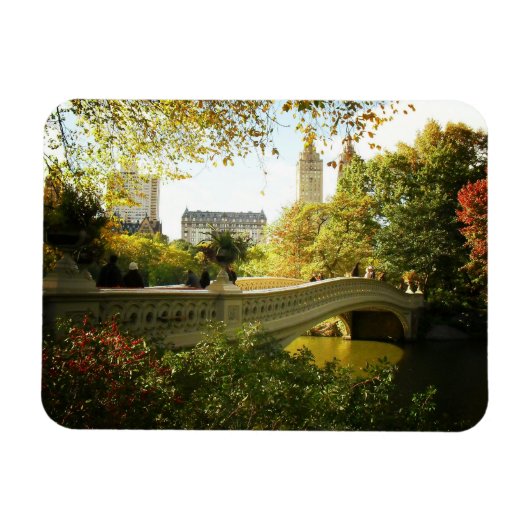 Herfst New York decoratief - Central Park Magneet (Horizontaal)